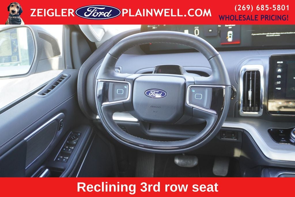 2025 Ford Expedition Max Platinum Panoramic Roof Heated Ventilated Memory Seats Co P