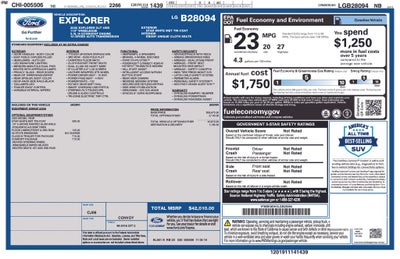 2020 Ford Explorer XLT 4x4 Comfort Pkg Heated Steering Wheel Tow Pkg