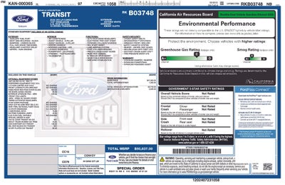 2024 Ford Transit-250 Base LOW ROOF CARGO VAN 130'" WHEEL BASE