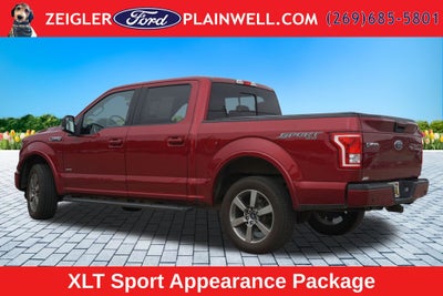 2016 Ford F-150 XLT Sport Appearance Pkg Panoramic Roof 4x4 3.5L Eco