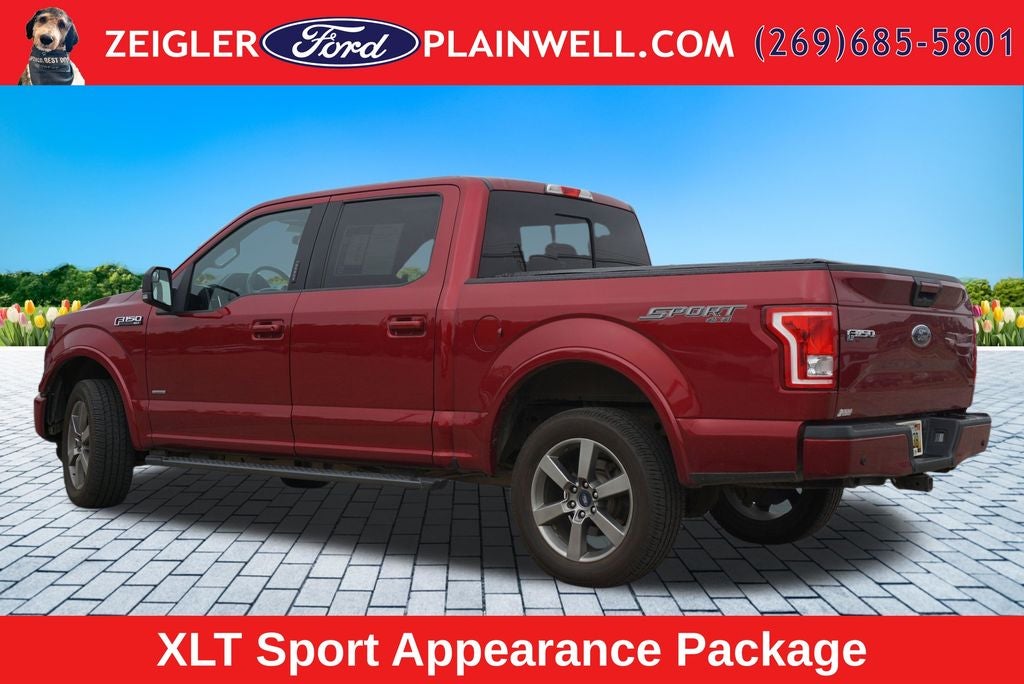 2016 Ford F-150 XLT Sport Appearance Pkg Panoramic Roof 4x4 3.5L Eco