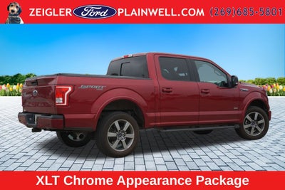 2016 Ford F-150 XLT Sport Appearance Pkg Panoramic Roof 4x4 3.5L Eco