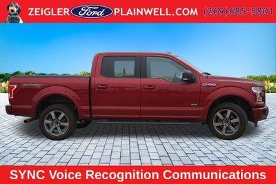 2016 Ford F-150 XLT Sport Appearance Pkg Panoramic Roof 4x4 3.5L Eco