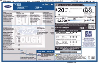 2023 Ford F-150 XLT SPORT APPEARANCE PKG TWIN PANEL ROOF B&O 20" WHEEL