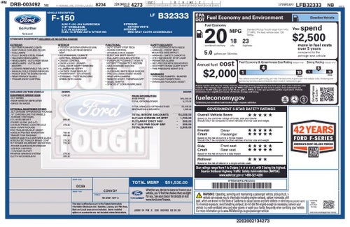 2020 Ford F-150 XLT Crew Cab 4x4 Nav Pro Tow Plg Chrome Pkg