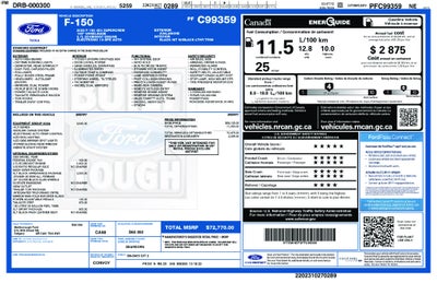 2023 Ford F-150 XLT Black Appearance Sport Appearance Pkg Leather