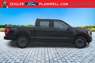 2023 Ford F-150 XLT 4x4 Black Sport Appearance Pkg Twin Panel Roof Tow