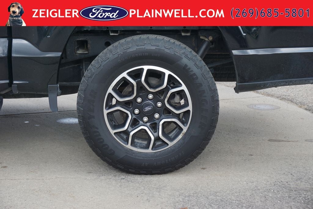2023 Ford F-150 XLT 4x4 Black Sport Appearance Pkg Twin Panel Roof Tow