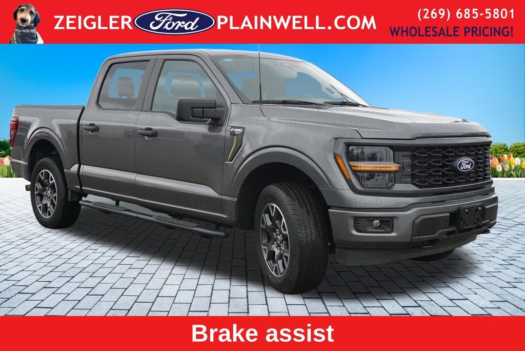 2024 Ford F-150 STX Crew Cab 4x4 Class 4 Tow Mobile Office Pkg Rear Ca