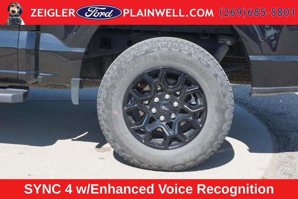 2024 Ford F-150 XLT CREW CAB 4X4 BLACK APPEARANCE PKG TOW PKG R CAMERA