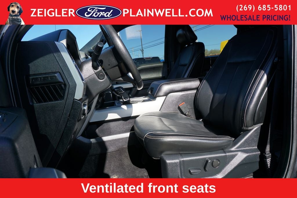 2020 Ford F-150 Lariat Sport Heated Cooled Leather Pano Roof Nav 360 Came