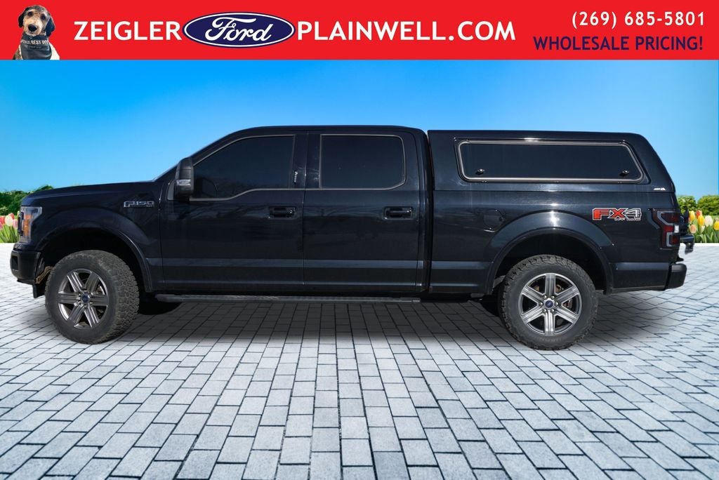 2019 Ford F-150 XLT Crew Cab FX4 Sport Appearance Max Tow 20" Wheels L