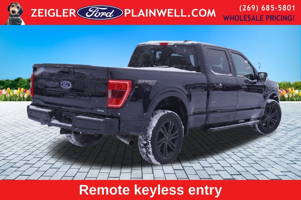 2022 Ford F-150 XLT Crew Cab 4x4 Sport Appearance Pkg Tow 3.5 Liter EC