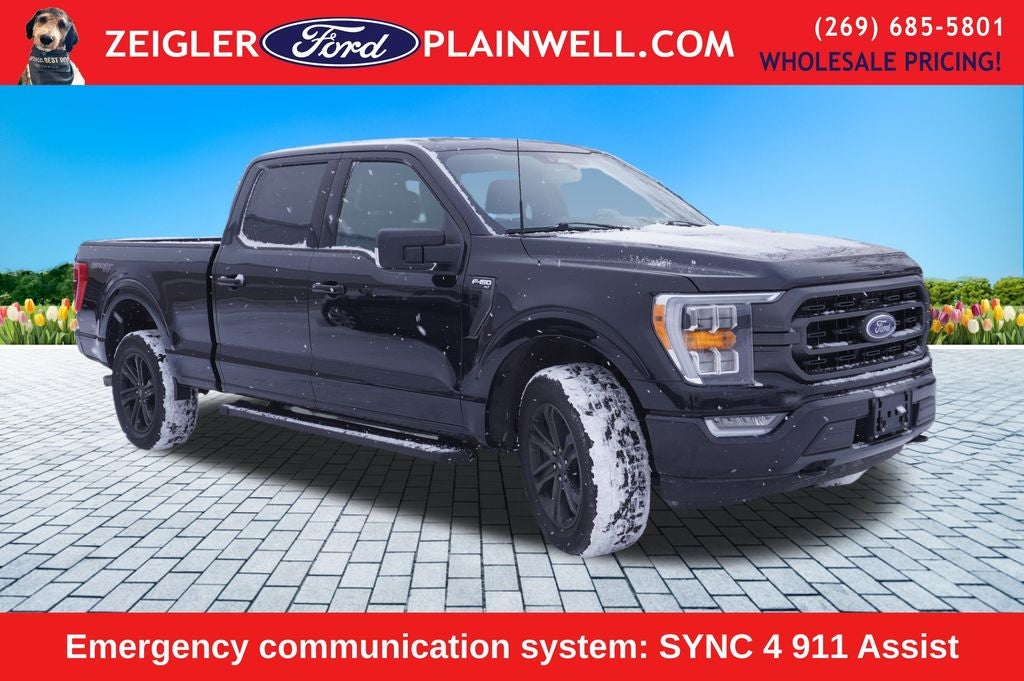 2022 Ford F-150 XLT Crew Cab 4x4 Sport Appearance Pkg Tow 3.5 Liter EC