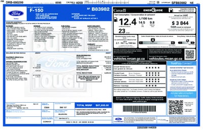 2025 Ford F-150 Lariat Black Appearance Pkg Twin Panel Roof Leather