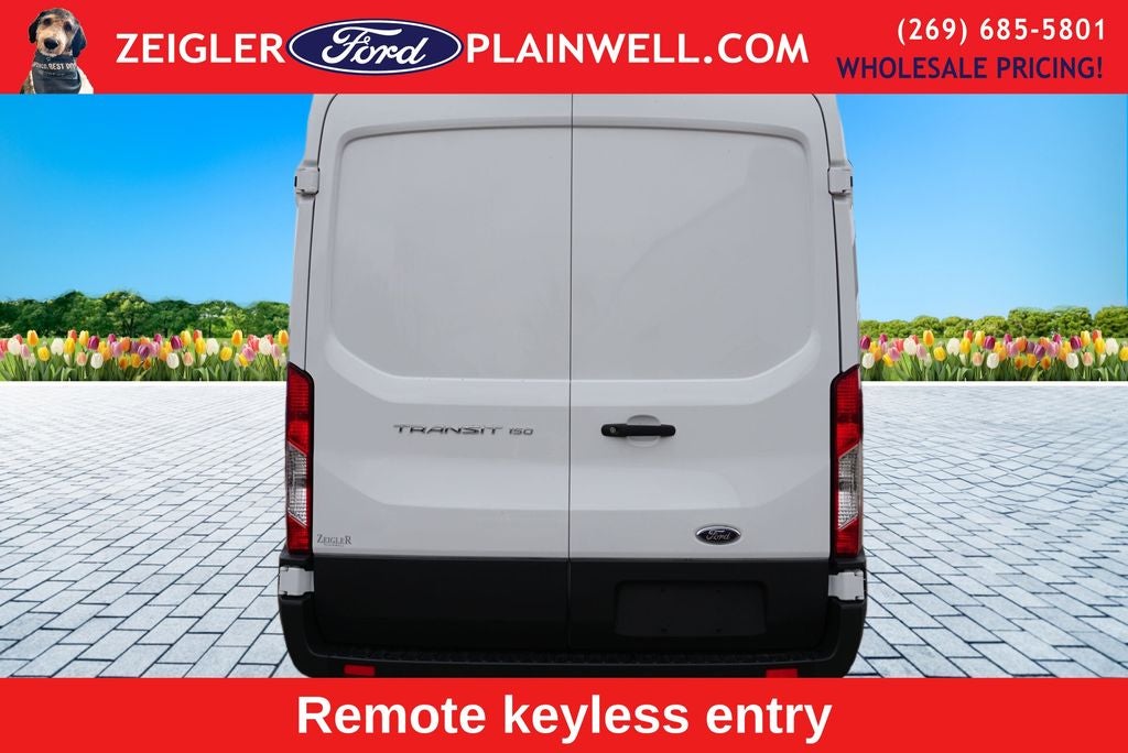 2025 Ford Transit-150 Base Medium Roof Cargo Van 148" Wheel Base Rear Camera