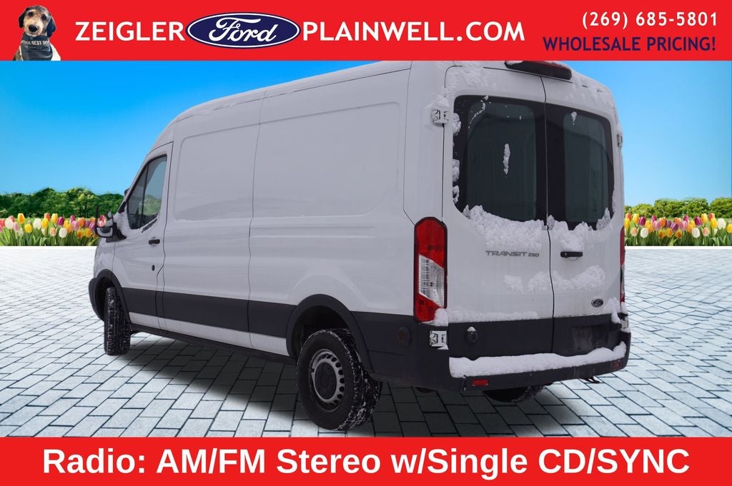2019 Ford Transit-250 Base Extended Cargo Medium Roof V6 Rear Camera