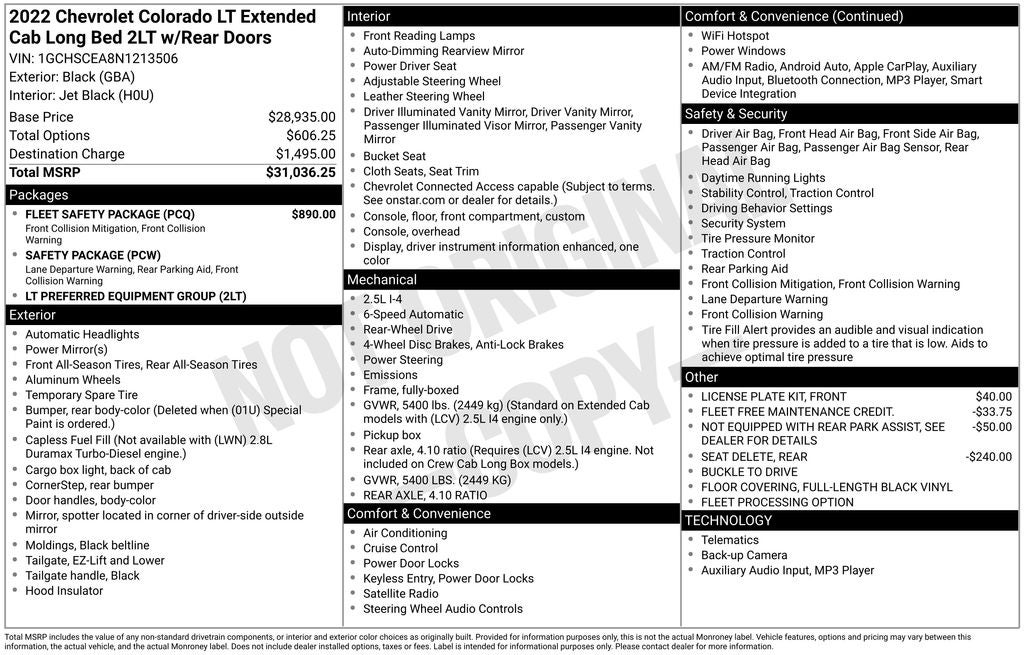 2022 Chevrolet Colorado LT