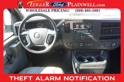 2023 GMC Savana 3500 LT 15 Passenger Extended WB Chrome Pkg Rear Camera