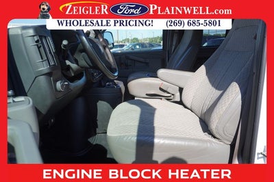 2023 GMC Savana 3500 LT 15 Passenger Extended WB Chrome Pkg Rear Camera