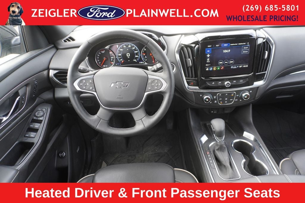 2024 Chevrolet Traverse Limited Premier REDLINE EDITION 20" GLOSS BLACK WHEELS PANO ROOF