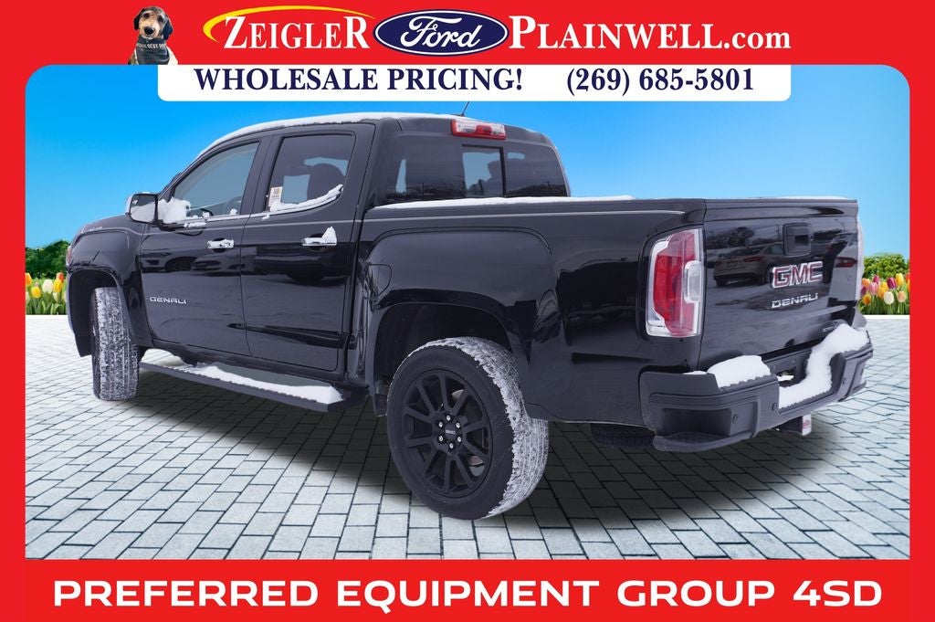 2022 GMC Canyon Denali Black Edtion Crew Cab 4x4 V6 Leather Trailer Pkg R