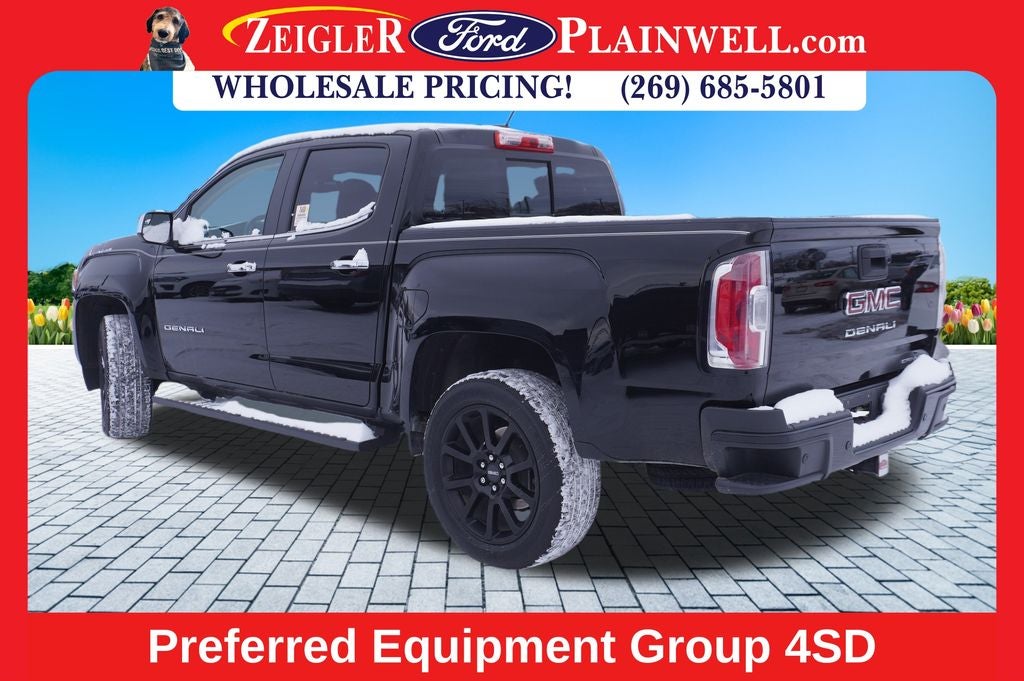 2022 GMC Canyon Denali Black Edtion Crew Cab 4x4 V6 Leather Trailer Pkg R