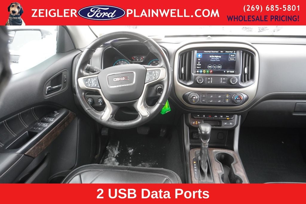 2022 GMC Canyon Denali Black Edtion Crew Cab 4x4 V6 Leather Trailer Pkg R