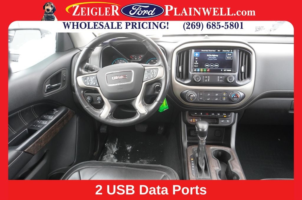 2022 GMC Canyon Denali Black Edtion Crew Cab 4x4 V6 Leather Trailer Pkg R