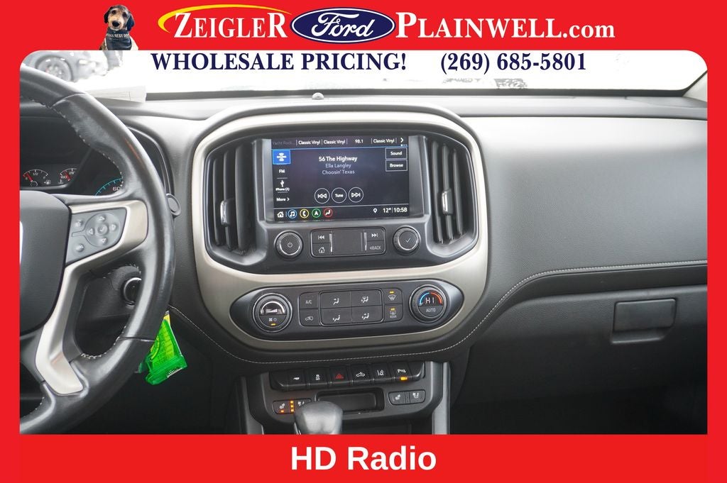 2022 GMC Canyon Denali Black Edtion Crew Cab 4x4 V6 Leather Trailer Pkg R