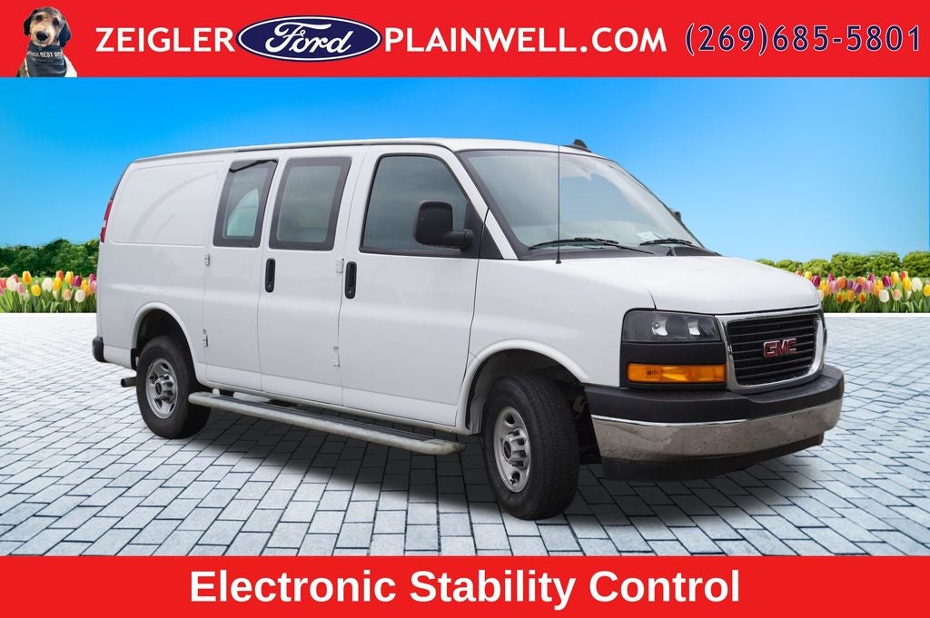 2024 GMC Savana 2500 Work Van Low Roor Cargo Van Rear Camera