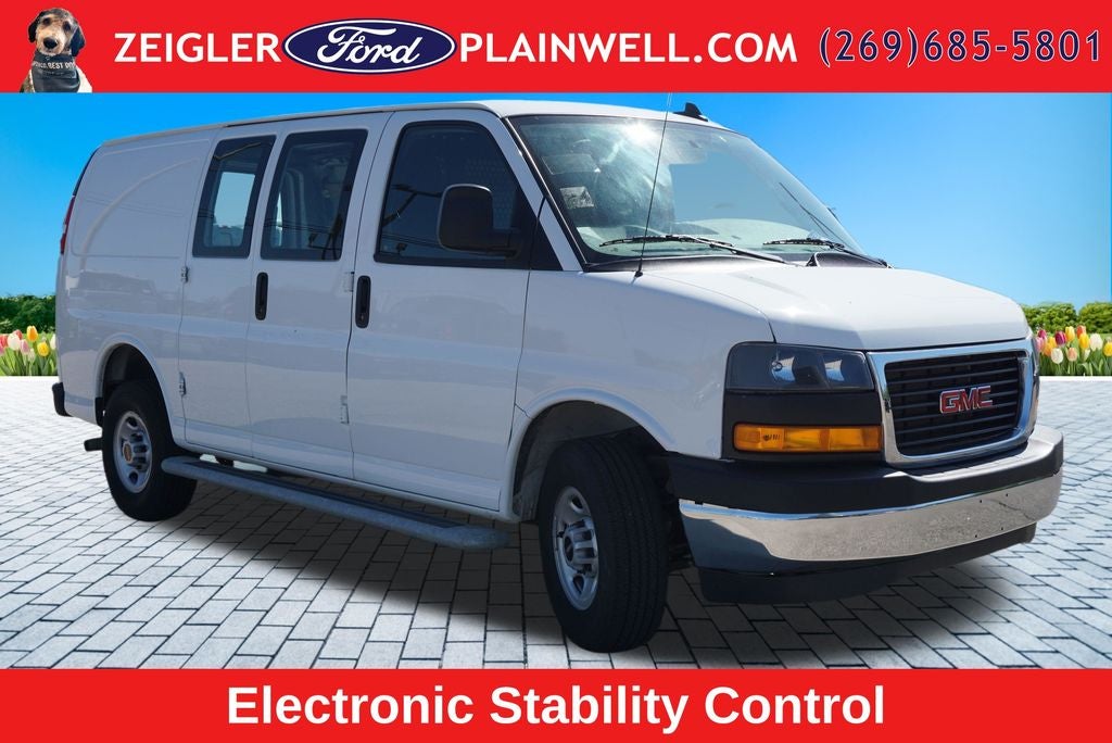 2024 GMC Savana 2500 Work Van Low Roor Cargo Van Rear Camera
