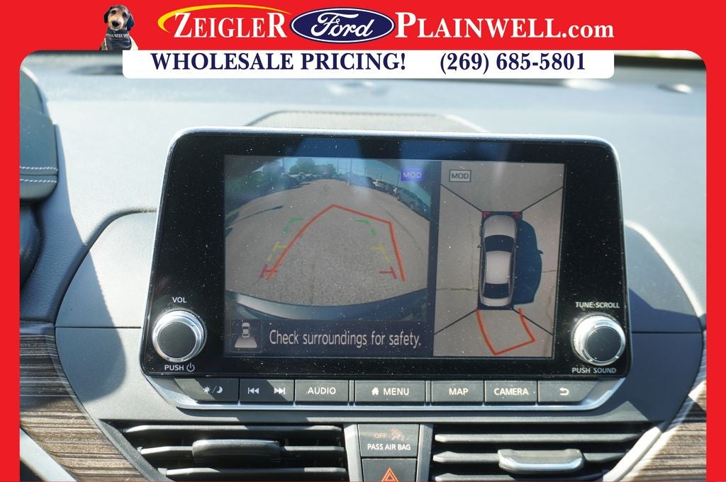 2019 Nissan Altima 2.5 Platinum AWD NAV Heated Leather Heated Steering Power Moonr