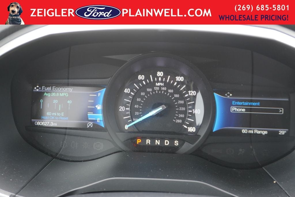 2021 Ford Edge SE AWD Rear Camera