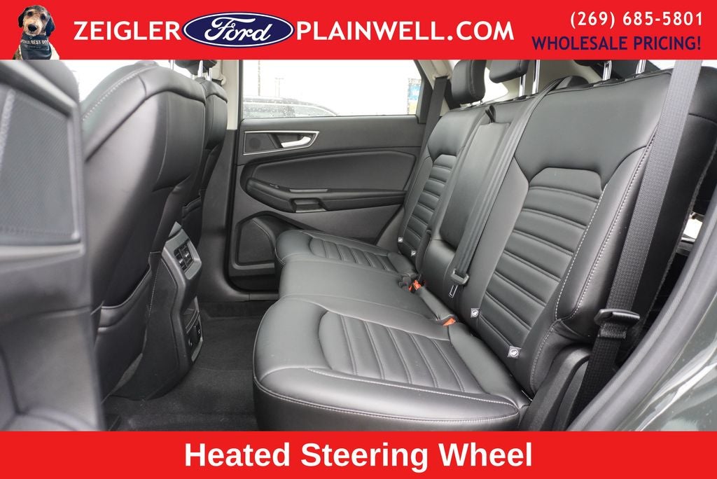 2024 Ford Edge SEL AWD Panoramic Vista Roof Heated Leather & Steering