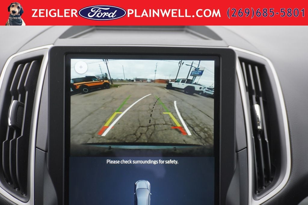 2024 Ford Edge SEL AWD Panoramic Vista Roof Heated Leather & Steering