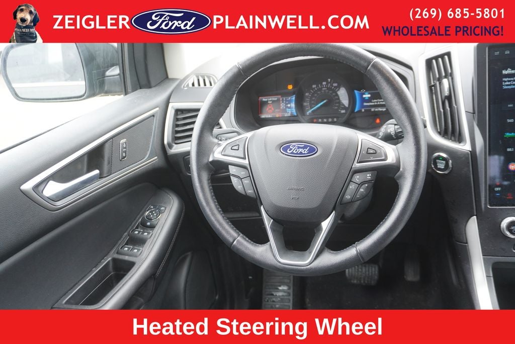 2024 Ford Edge SEL AWD PANORAMIC ROOF HEATED LEATHER & STEERING REAR