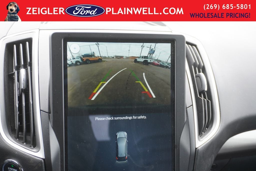 2024 Ford Edge SEL AWD PANORAMIC ROOF HEATED LEATHER & STEERING REAR