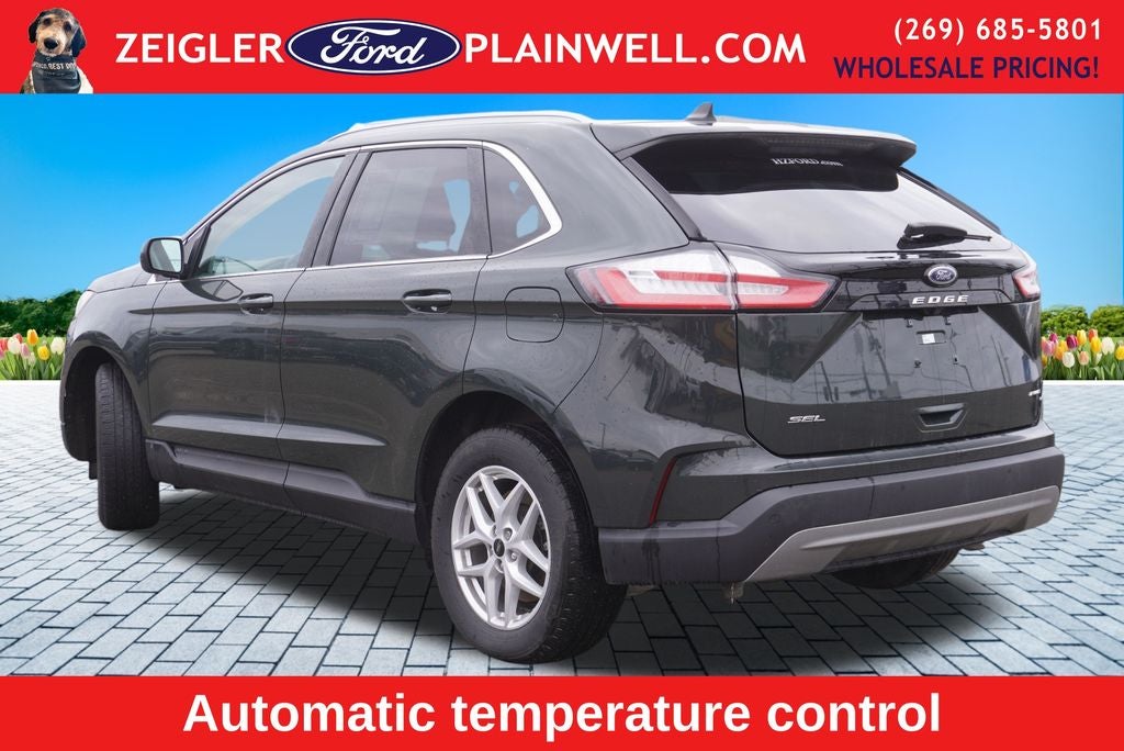2024 Ford Edge SEL AWD PANORAMIC ROOF HEATED LEATHER & STEERING REAR