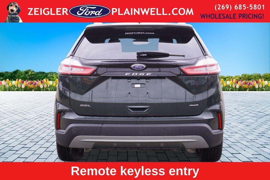 2024 Ford Edge SEL AWD PANORAMIC ROOF HEATED LEATHER & STEERING REAR
