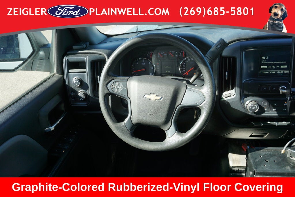 2019 Chevrolet Silverado 1500 LD WT Double Cab 4x4 V8 5.3 Liter Rear Topper