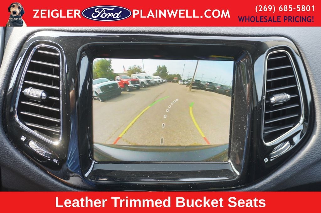 2021 Jeep Compass Limited 4x4 Leather Power Moonroof