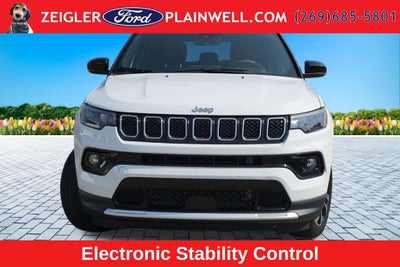 2023 Jeep Compass Limited Leather 4x4 Power Moonroof Black 2 Tone Top