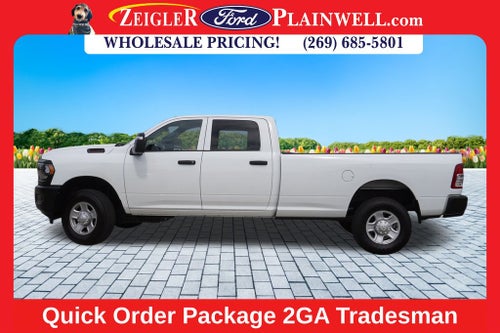 2023 RAM 3500 Tradesman 4x4 CREW CAB LONG BOX 6.4L V8 Nav HD Vinyl Seat Tr