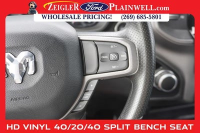 2023 RAM 3500 Tradesman 4x4 CREW CAB LONG BOX 6.4L V8 Nav HD Vinyl Seat Tr