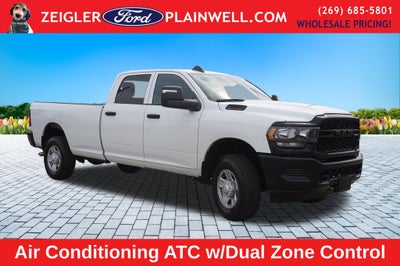 2023 RAM 3500 Tradesman 4x4 CREW CAB LONG BOX 6.4L V8 Nav HD Vinyl Seat Tr