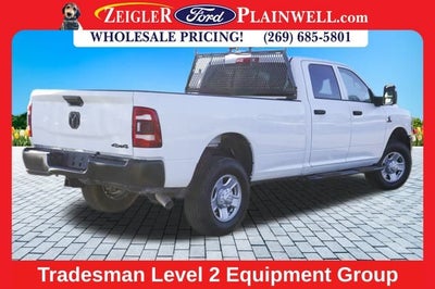 2024 RAM 3500 Tradesman CREW CAB 4X4 LONGBOX 6.7 L CUMMINGS TURBO DIESEL N