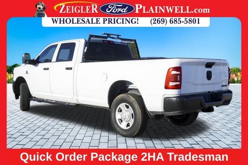 2024 RAM 3500 Tradesman CREW CAB 4X4 NAVIGATION 6.7 TURBO DIESEL REAR CAME