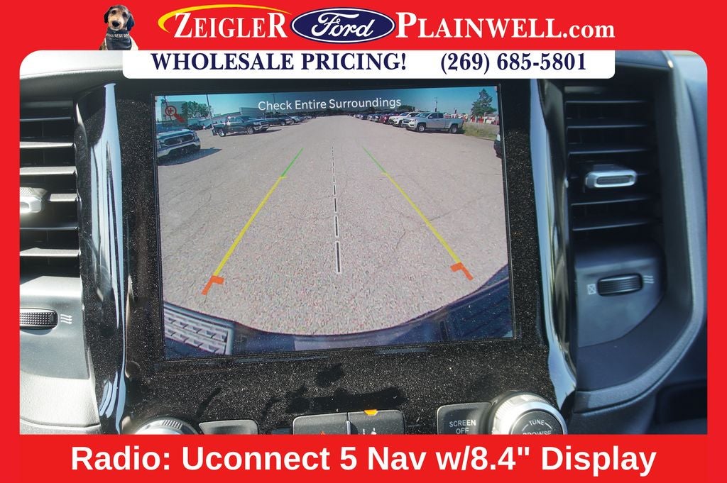 2024 RAM 3500 Tradesman CREW CAB 4X4 NAVIGATION 6.7 LITER CUMMINGS DIESEL