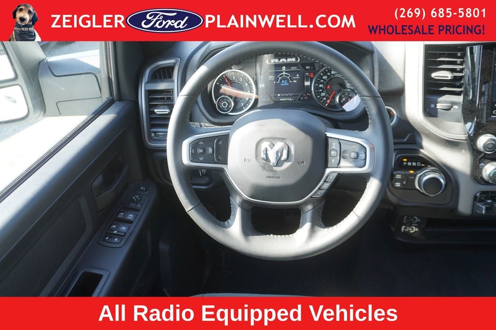 2024 RAM 3500 Tradesman CREW CAB 4X4 6.7 L TURBO DIESEL NAV REAR CAMERA P